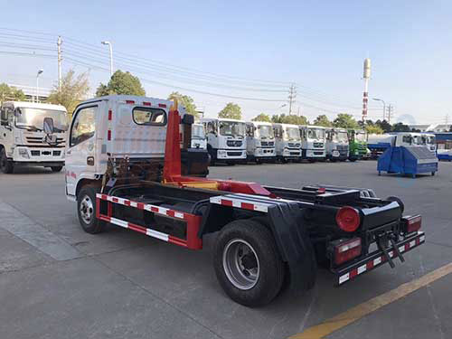 某勾臂車車載稱重系統(tǒng)案例